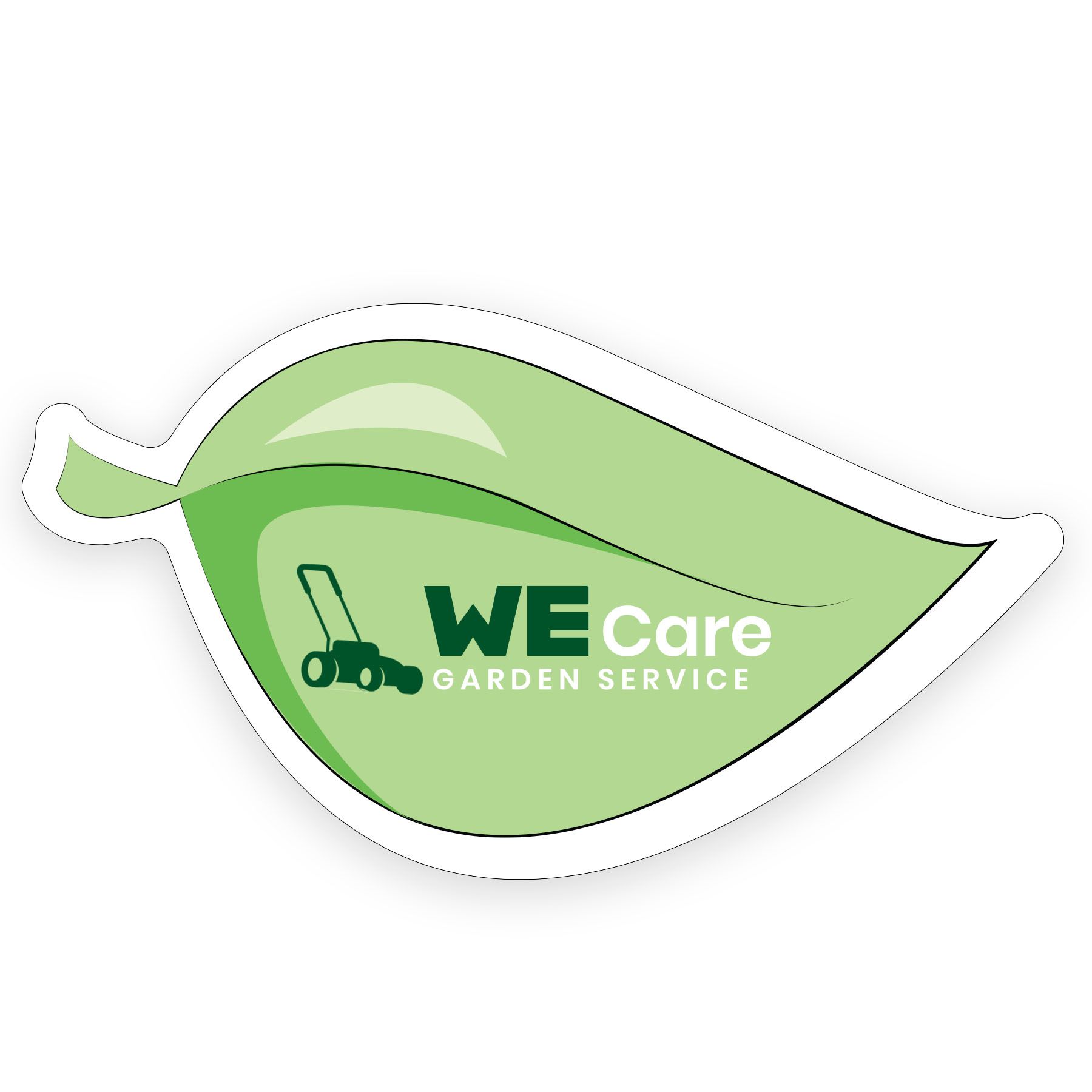 Leaf Shaped NoteKeeper Magnet 35 Mil                            